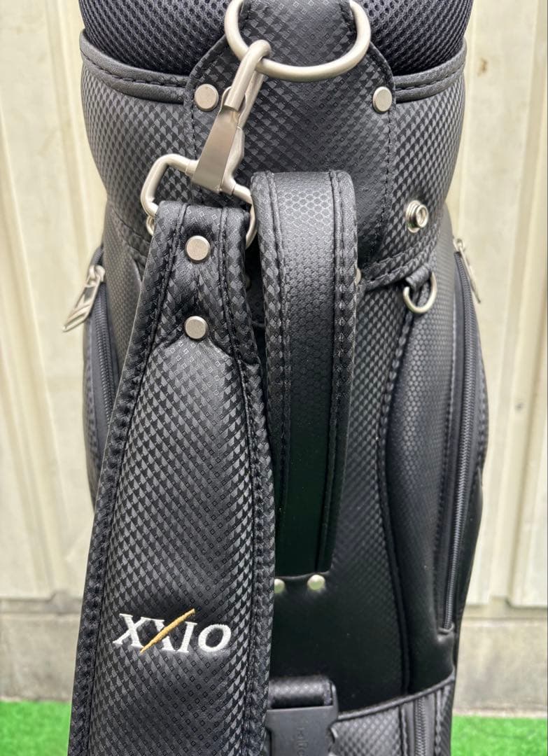 XXIO ゼクシオ キャディバッグ ゴルフバッグ ブラック