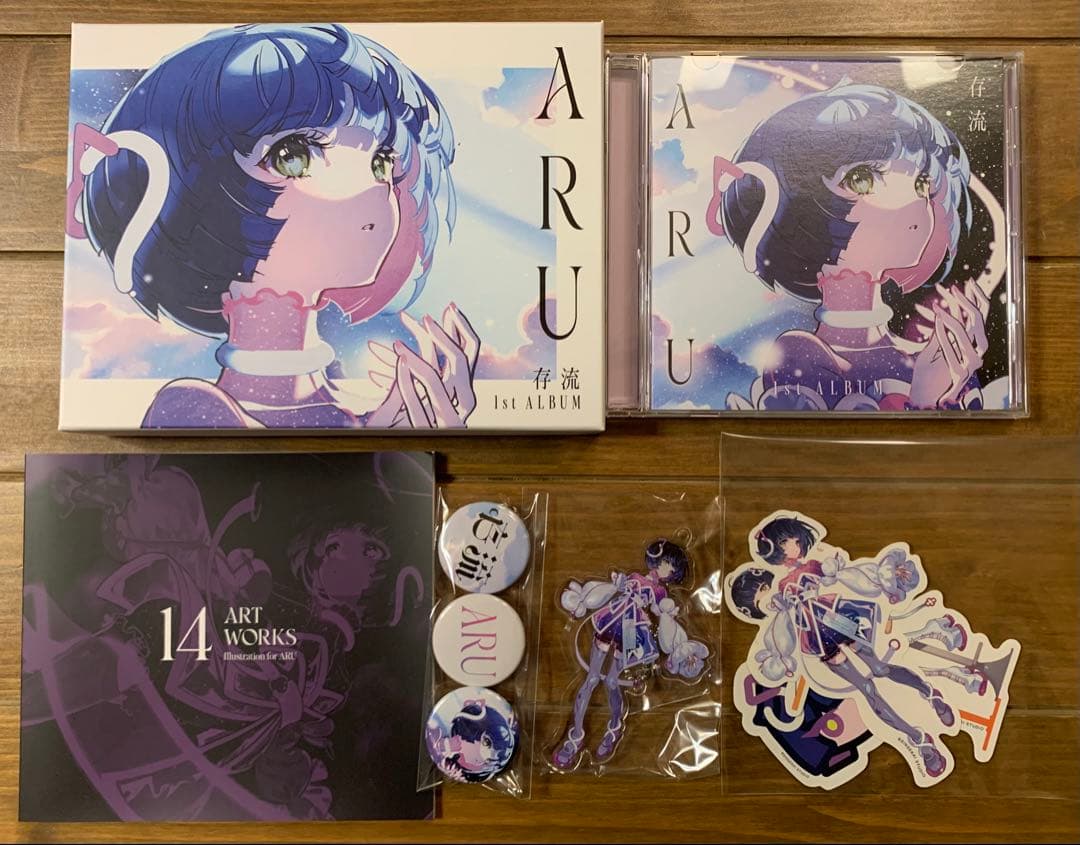 【存流】1st Album「ARU」　未使用に近い