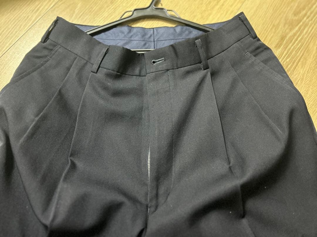 1994 COMME des GARÇONS ネイビー2タックスラックス M