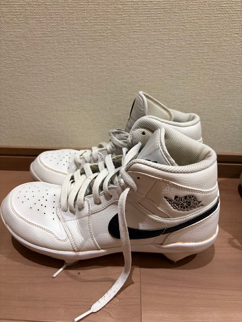 Nike Air Jordan 野球 スパイク ホワイト26cm