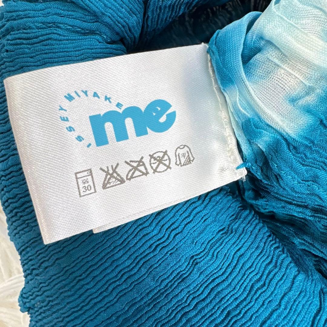 【美品】issey miyake me ノースリーブ　プリーツ　グラデーション