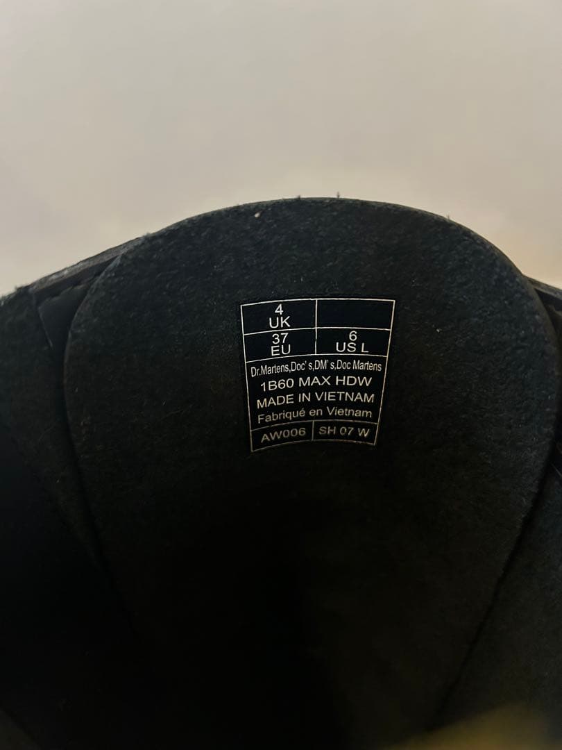 靴 Dr.Martens 1B60 MAX HDW UK4