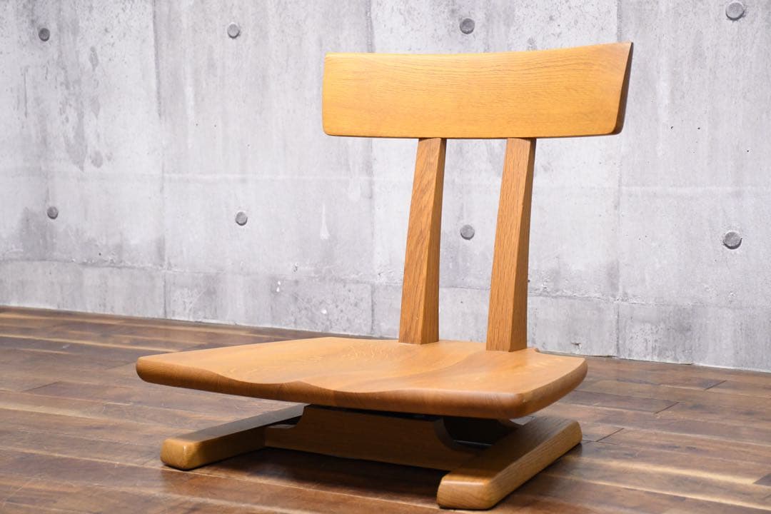 EFK107 飛騨産業 希少シリーズ 円空 SE250 座椅子 回転ベース 板座