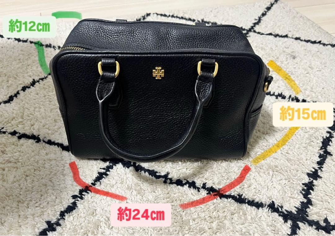 【再販：値下げ済み】TORY BURCH◆トリーバーチ◆ハンドバッグ　黒