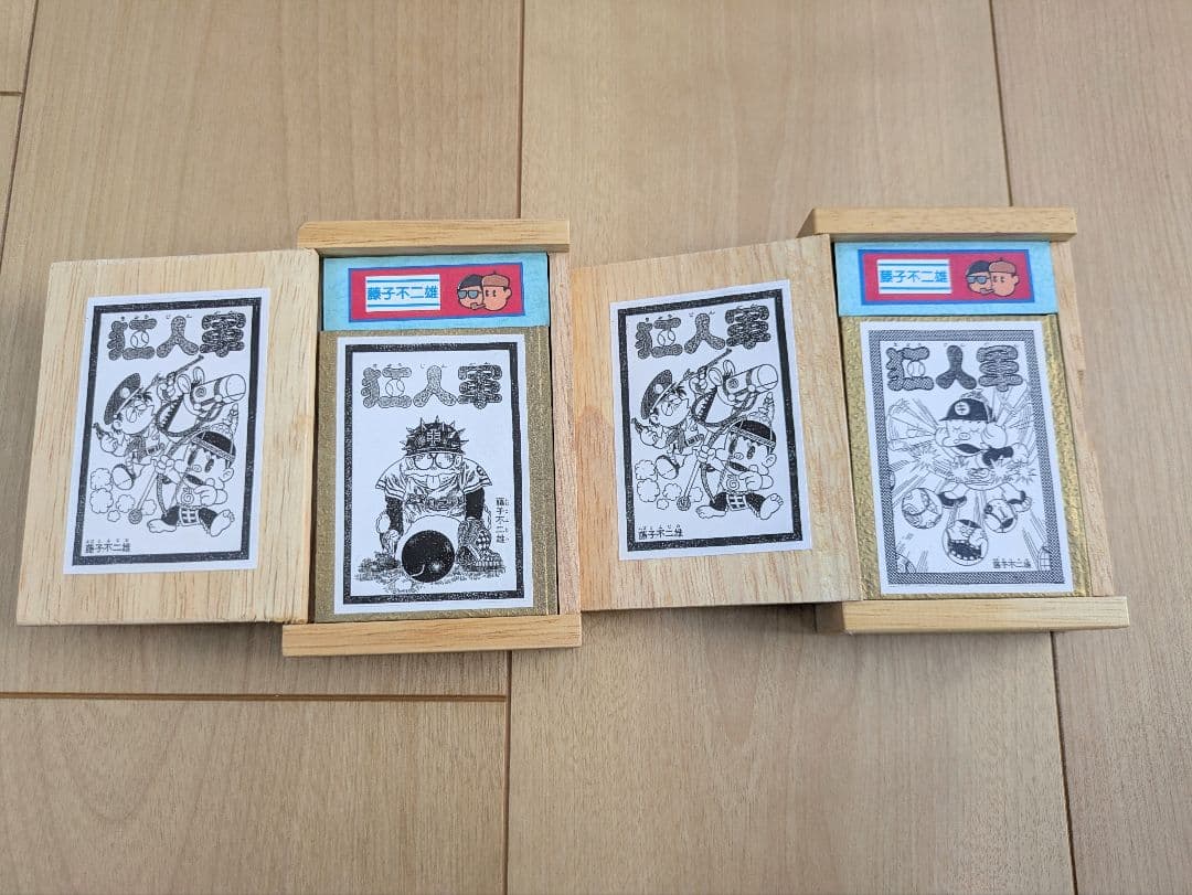 【狂人軍】藤子不二雄【木箱】豆本 ミニサイズ【レア】ドラえもん