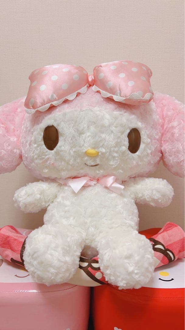 タグ付き♡マイメロローズボアぬいぐるみ♡