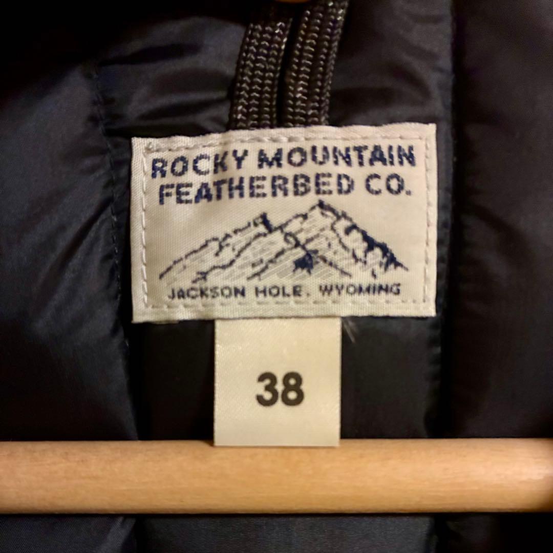 ロッキーマウンテン　シックスマンス　ダウンベスト　ブラック　38