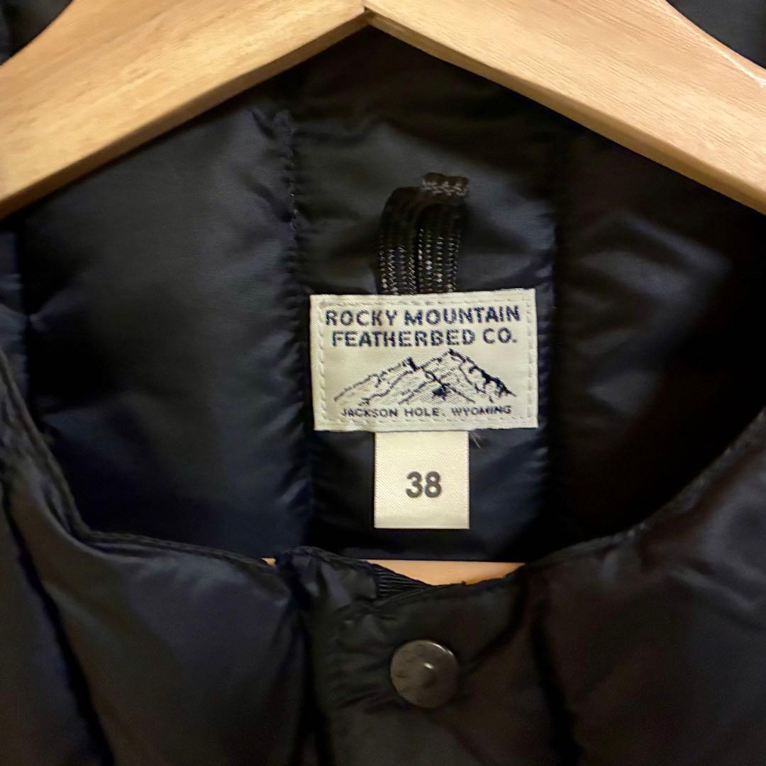 ロッキーマウンテン　シックスマンス　ダウンベスト　ブラック　38