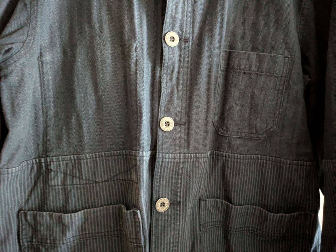 LYBRO フレンチワークジャケット クレイジーパターン ナイジェル