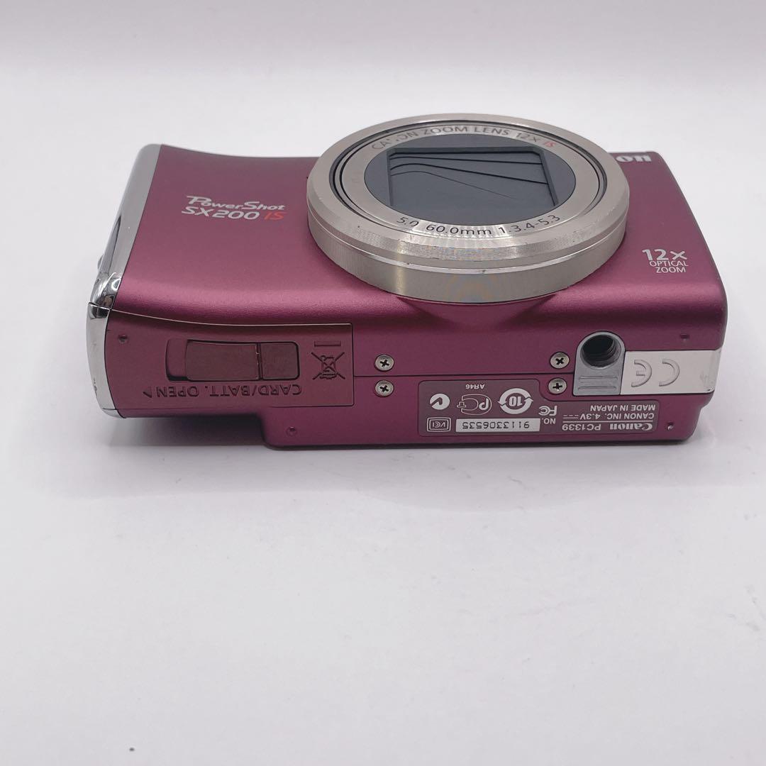 動作品✨Canon PowerShot SX200IS 直ぐ使用開始できます。