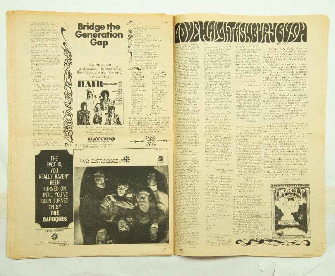 san francisco oracle hippie 新聞紙 アングラ 希少