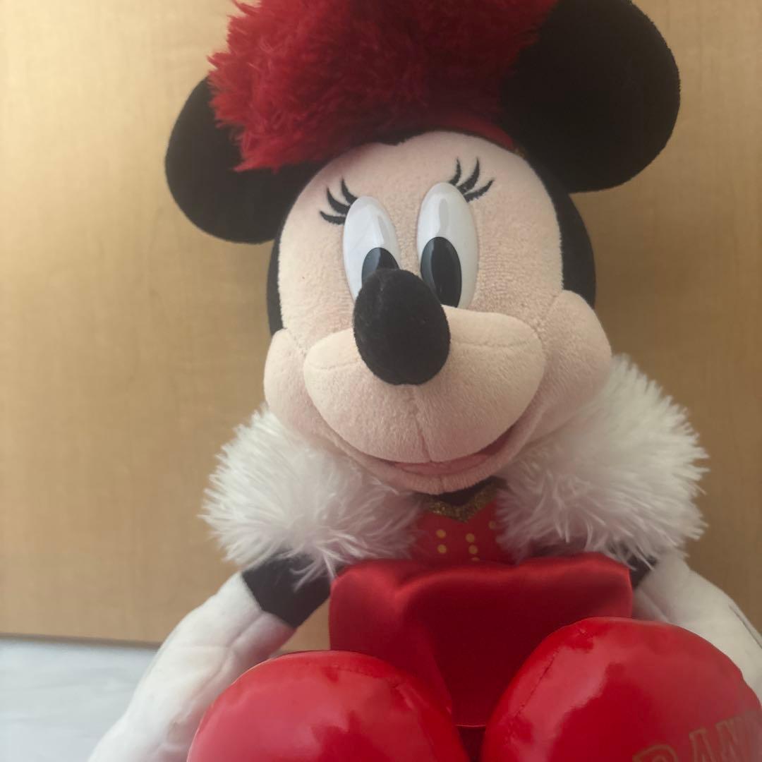 ビックバンドビート ミニー ぬいぐるみ・ぬいぐるみバッジ2点セット本日発送可能！