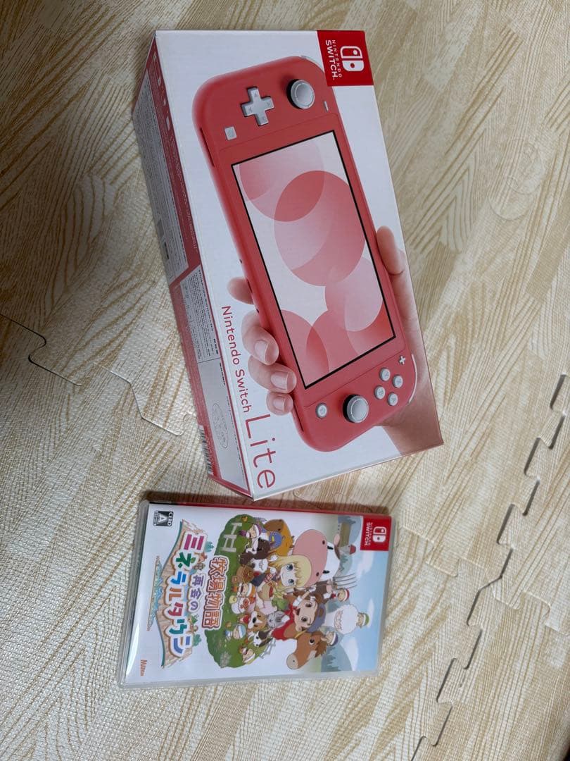 Nintendo Switch Lite ピンク 本体＋ソフト（美品）