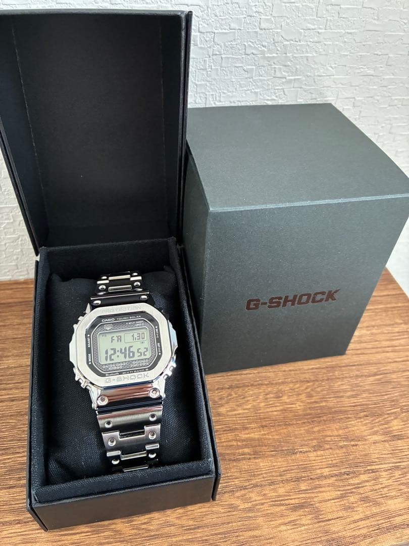 【美品/1年保証あり】G-SHOCK★GMW-B5000D-1JF★電波ソーラー