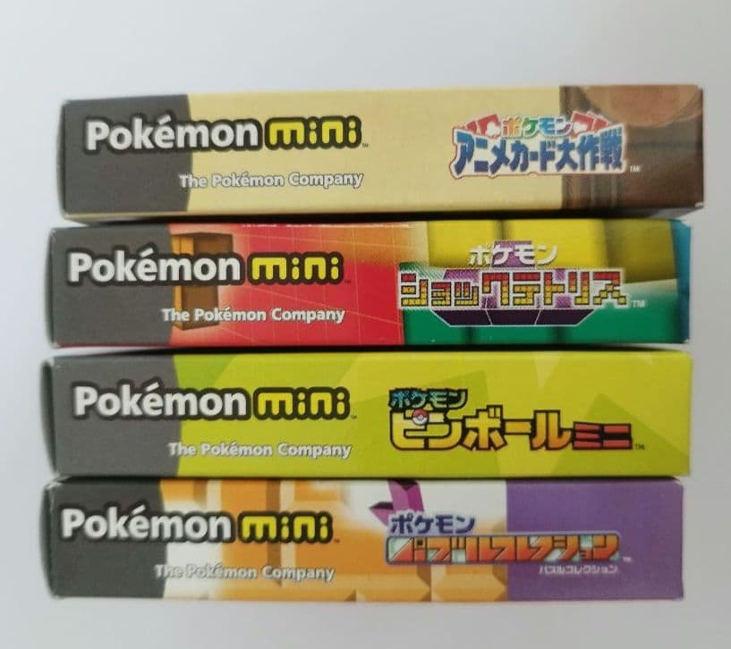 ポケモンミニ本体＋ソフト４本セット