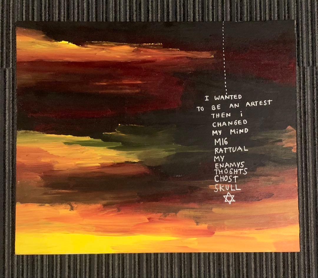 真作 1点物 mark gonzales gonz マークゴンザレス 絵画