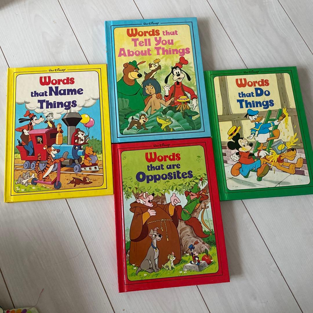 ディズニー英語システム　絵本 words that name things他