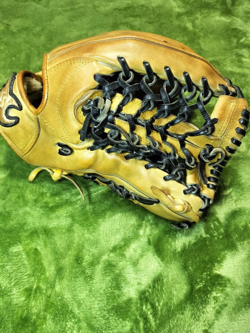 【キング】BBA 硬式用 外野手用グローブ 小型 小指2本入れ 軟式可