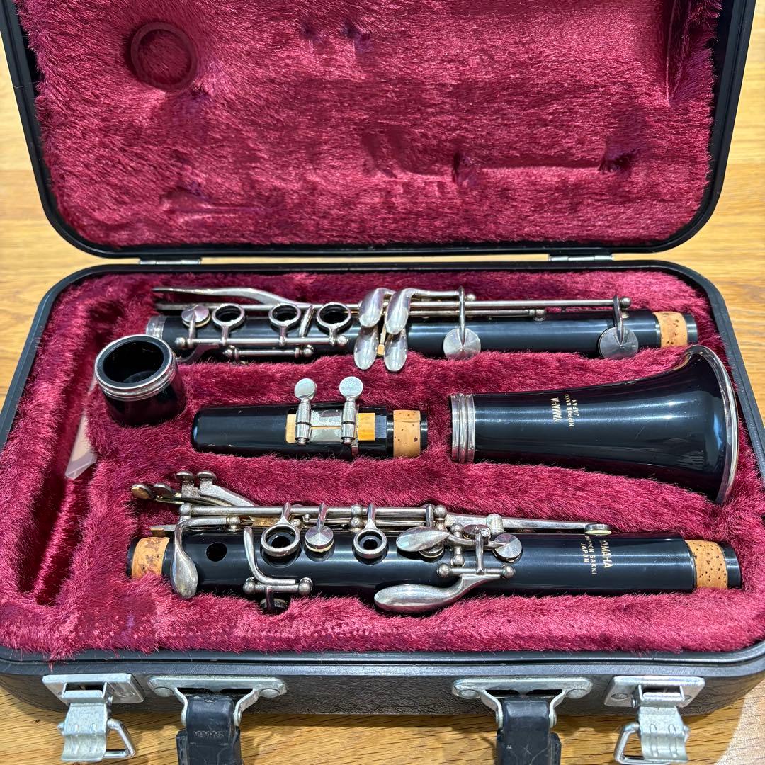 YAMAHA 木製クラリネット 本体 ケース付き YCL27