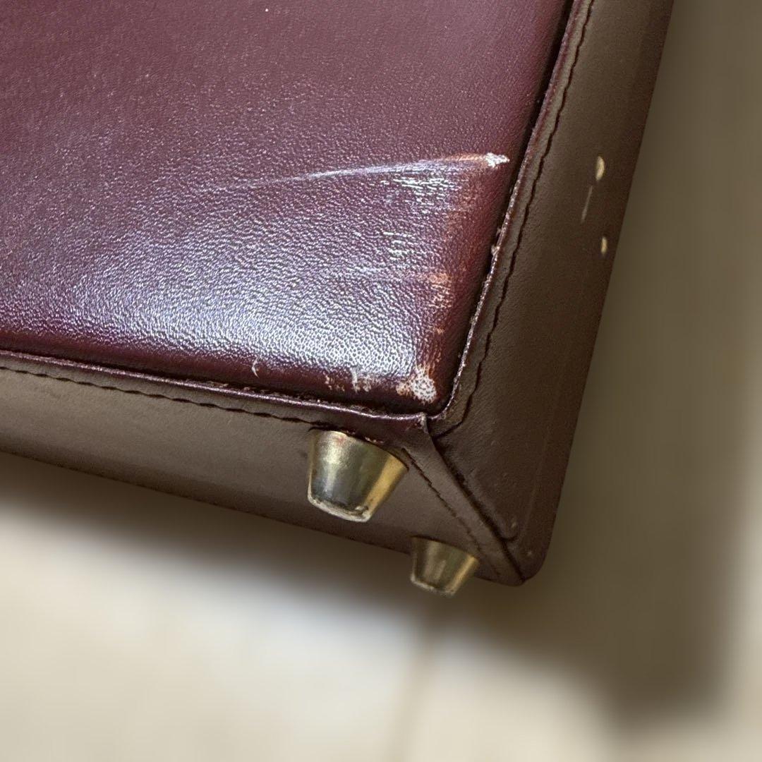 カルティエ　レザーアタッシュケース