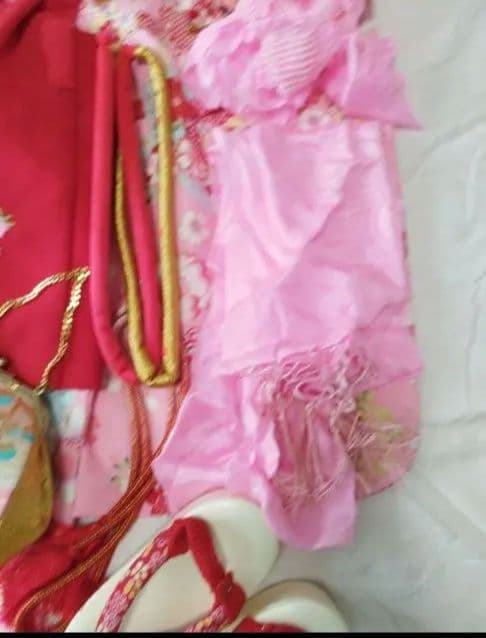 七五三　３歳　3才　花夢二　着物　セット　３才　一式