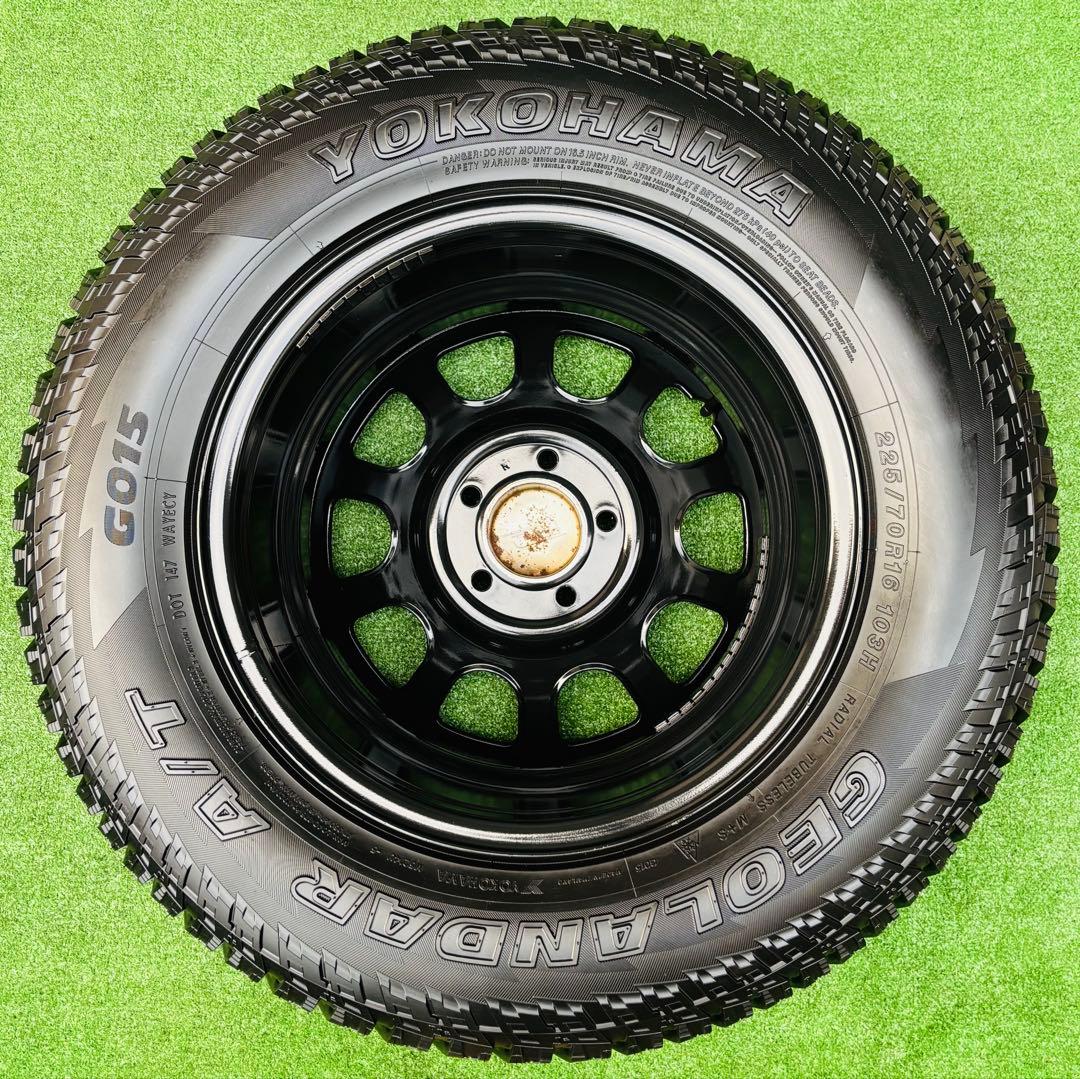 デイトナSS 225/70R16 ヨーコハマ ジオランダーデリカ エクストレイ