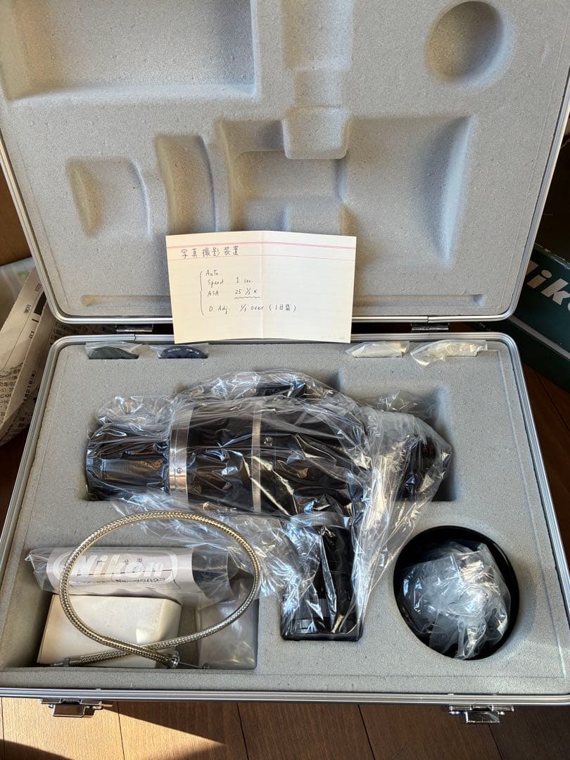 Nikon Model S 生物顕微鏡 黒モデル 木箱付き 検査証付き