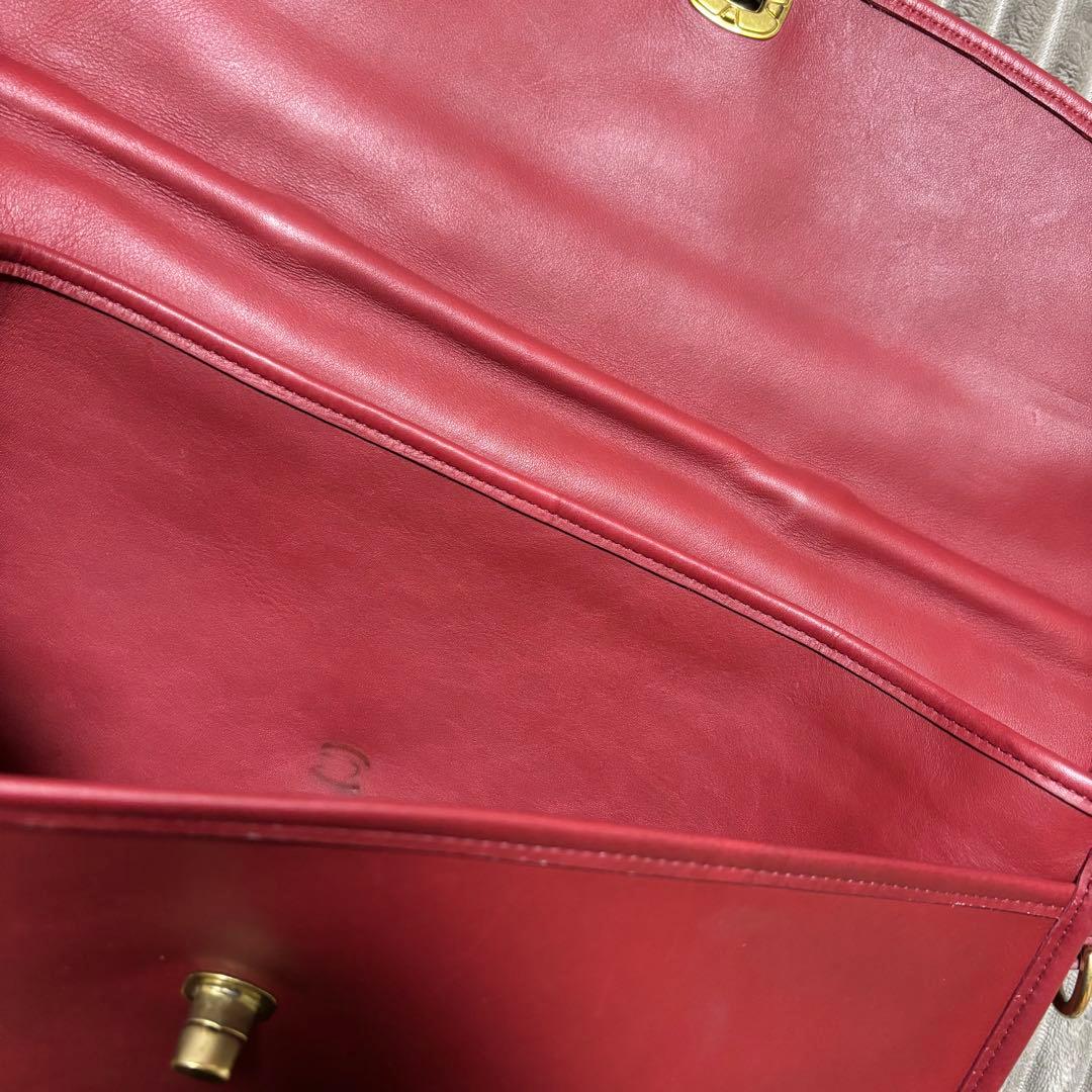 OLD COACH オールドコーチ 2wayビジネスバッグ レザー ゴールド金具