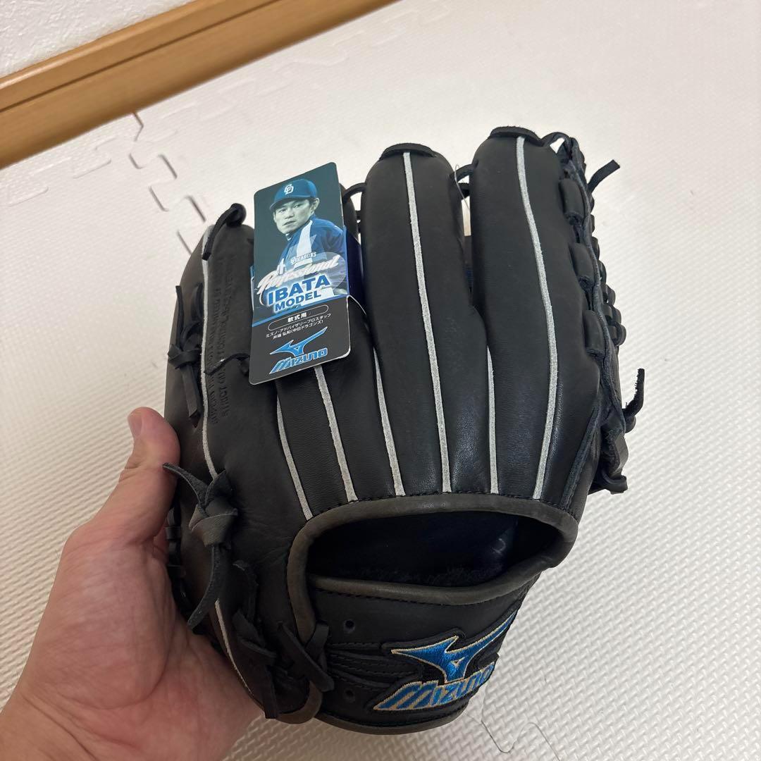ミズノ Mizuno 井端弘和モデル 小指二本型 内野用 軟式グローブ　サイズ8