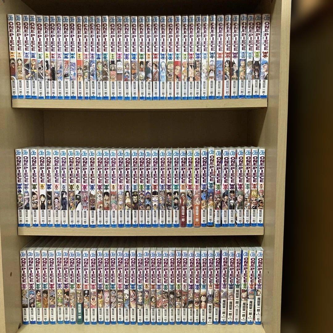 全巻透明カバー付き❗️送料無料❗️ワンピース全巻1〜113巻 尾田栄一郎