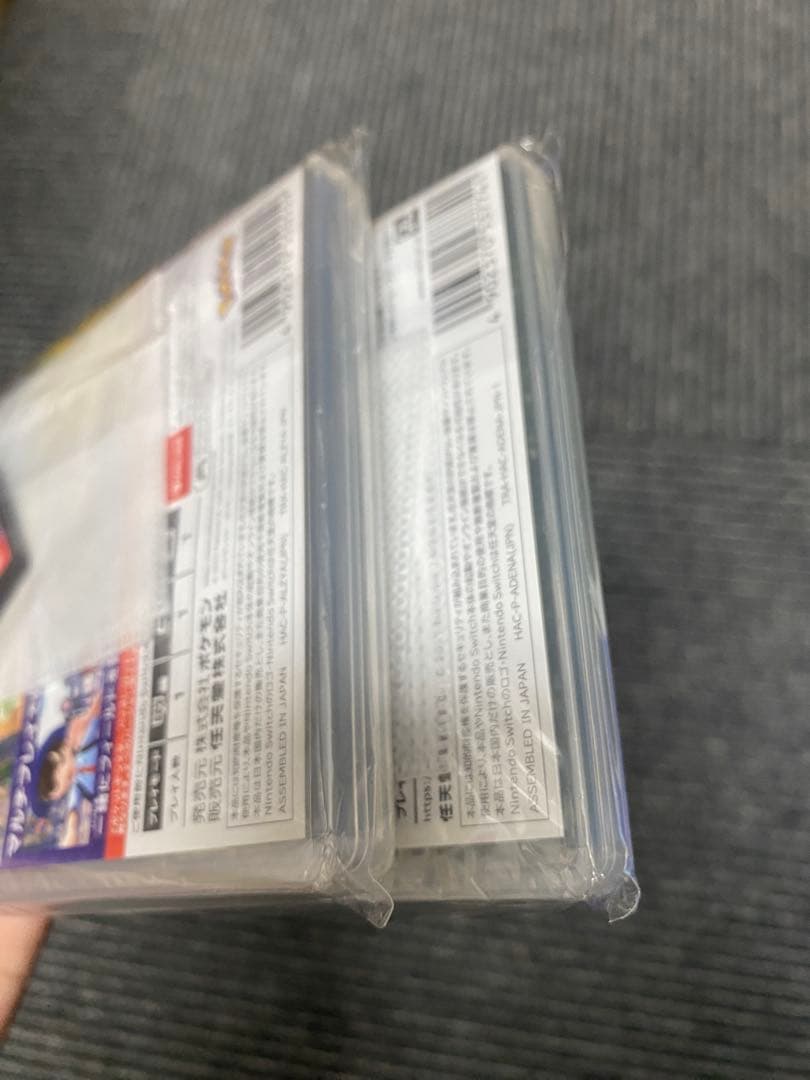 二枚セット　ポケットモンスター バイオレット、ゼノブレイド2