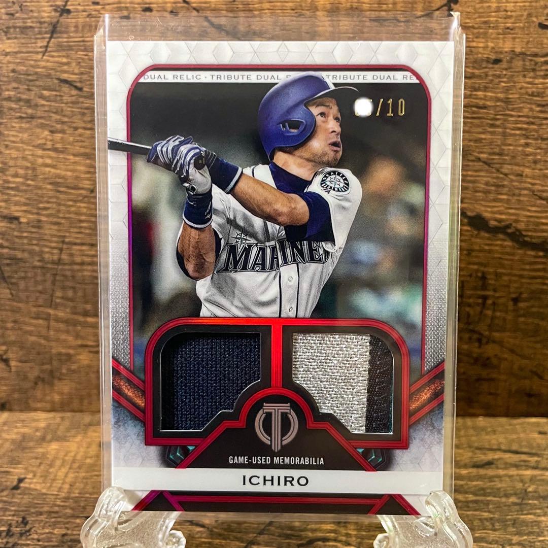イチロー 世界10枚限定 実使用パッチジャージカード