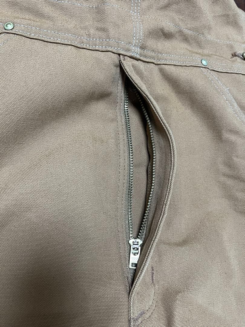 USA製 Carhartt カーハート ダック ダブルニー ビブオーバーオール
