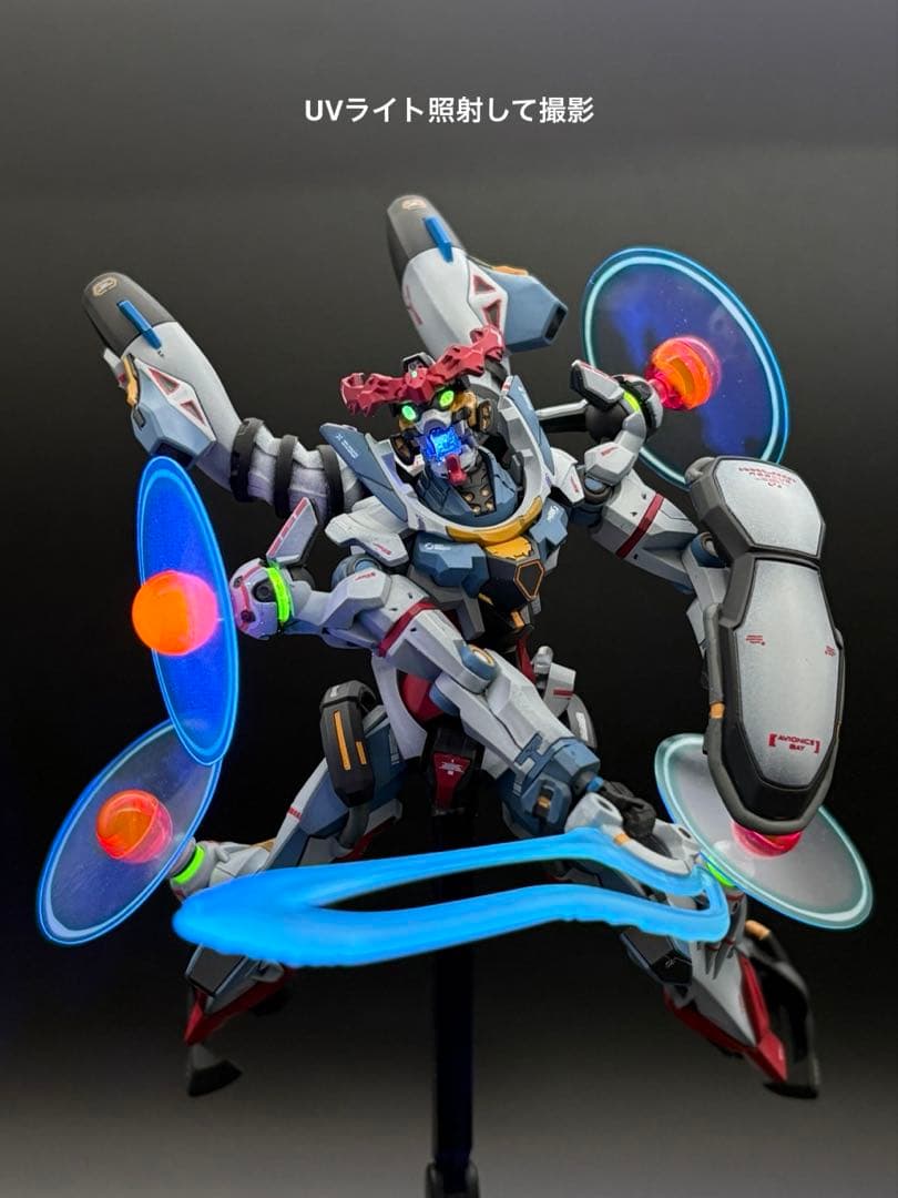 HG GQuuuuuuX(エンディミオン・ユニット覚醒時)塗装済み完成品