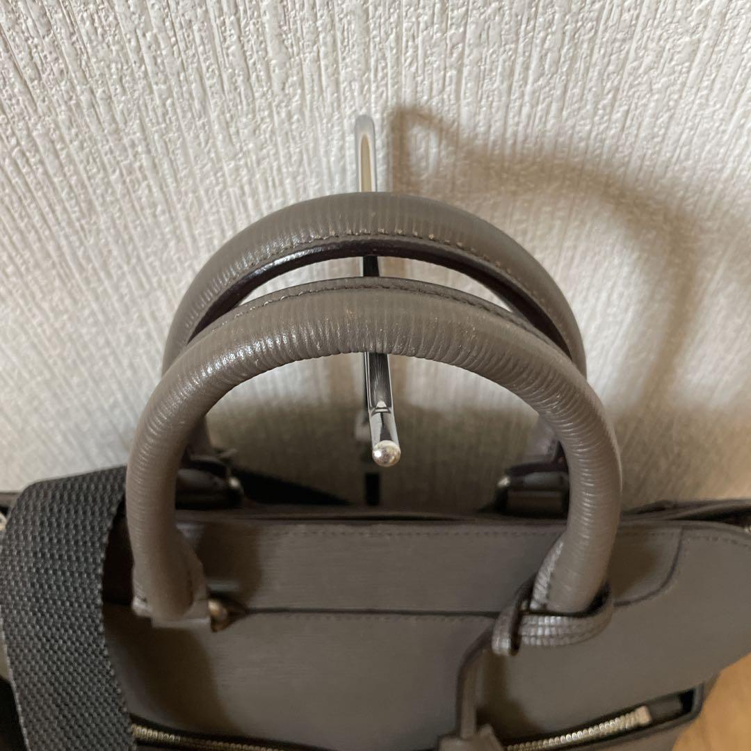 アニアリaniary 2WAYブリーフケース16-02002ウェイブレザー中古