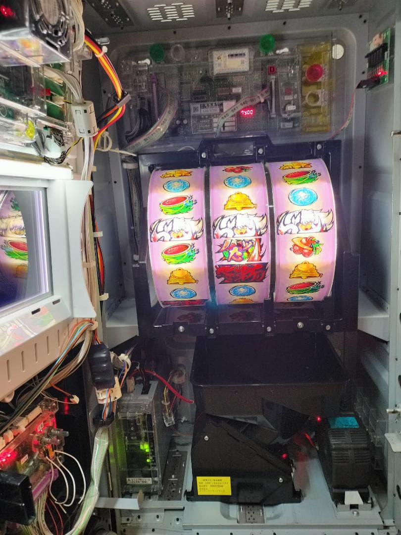 【パチスロ実機】クロスアルファ★パチスロ犬夜叉【不要機付】