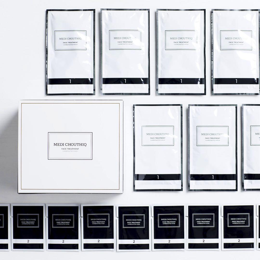 MEDI CHOUTHIQ 炭酸フェイスパック　10包　メディシュティーク