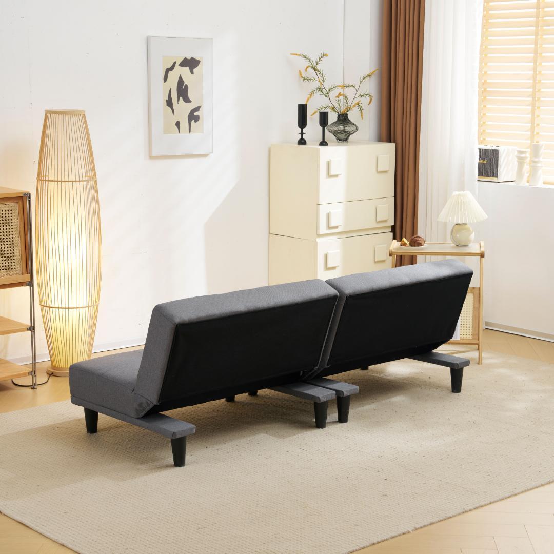 ソファベッド ソファ ベッド 2人 リクライニングソファ 背もたれ3段階