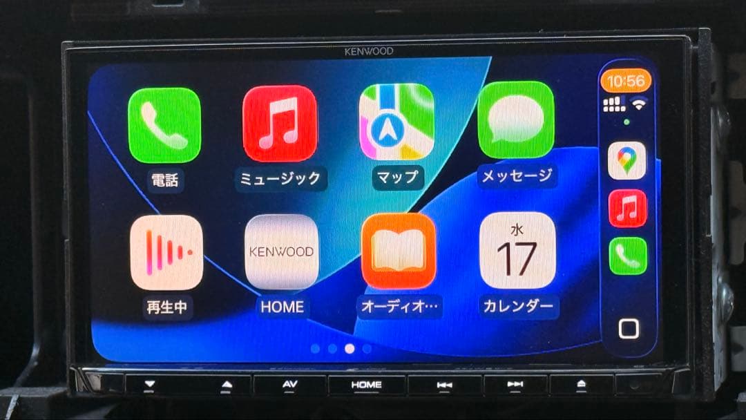 【動作良】KENWOOD DPV-7000 ディスプレイオーディオ　2018年製