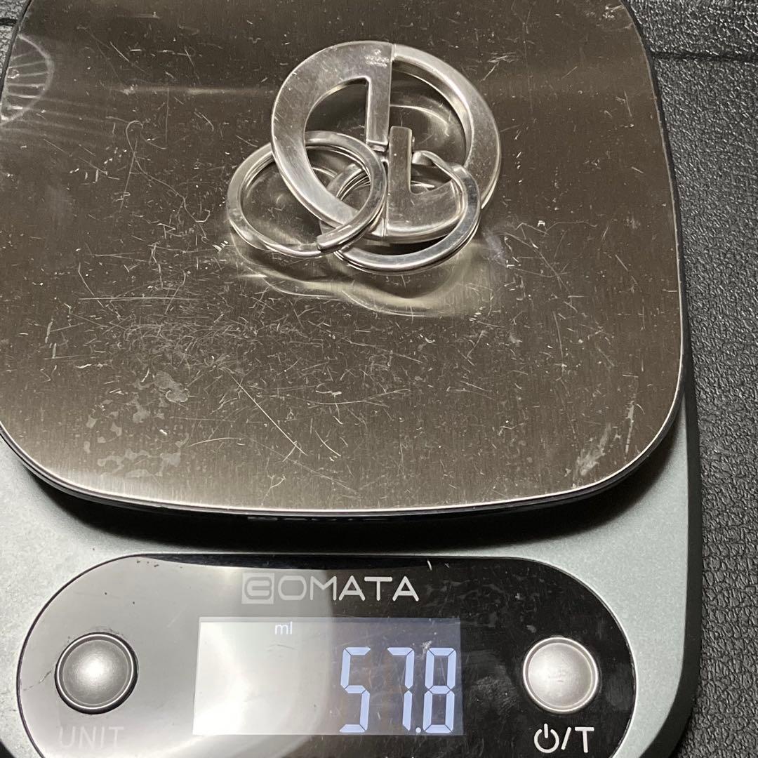 GUCCI グッチ シルバー925 SV SILVER キーホルダー キーリング