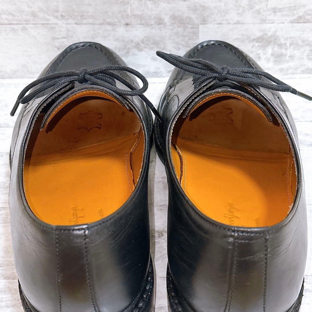 美品✨ジャランスリウァヤ 99030 Uチップ ビスネスシューズ 6 25cm