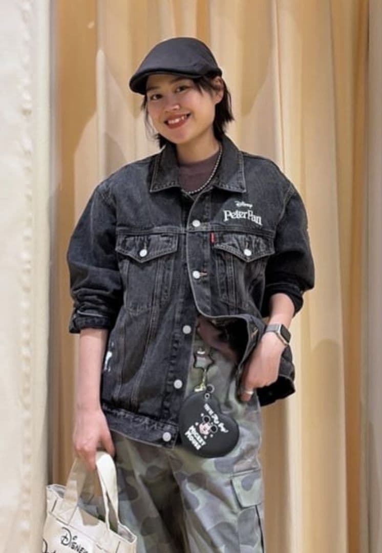 ロデオクラウンズ ディズニーコラボ ピーターパンデニムジャケット