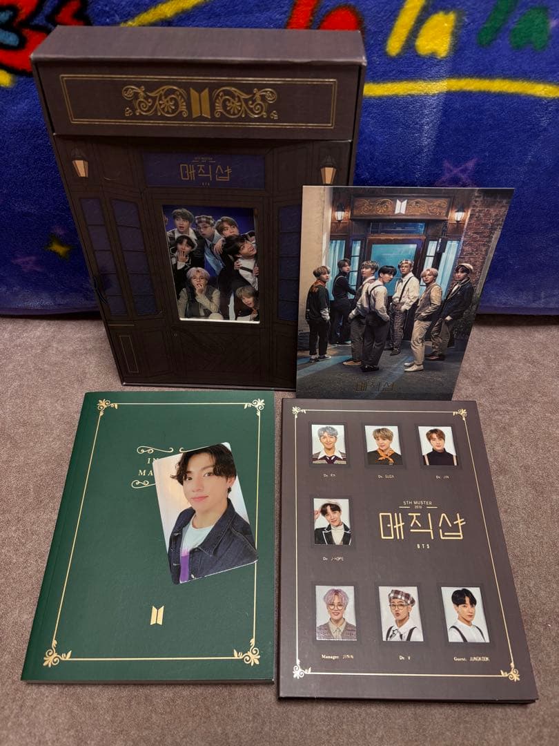 BTS magic shop 韓国 釜山 ソウル　DVD トレカ ジョングク