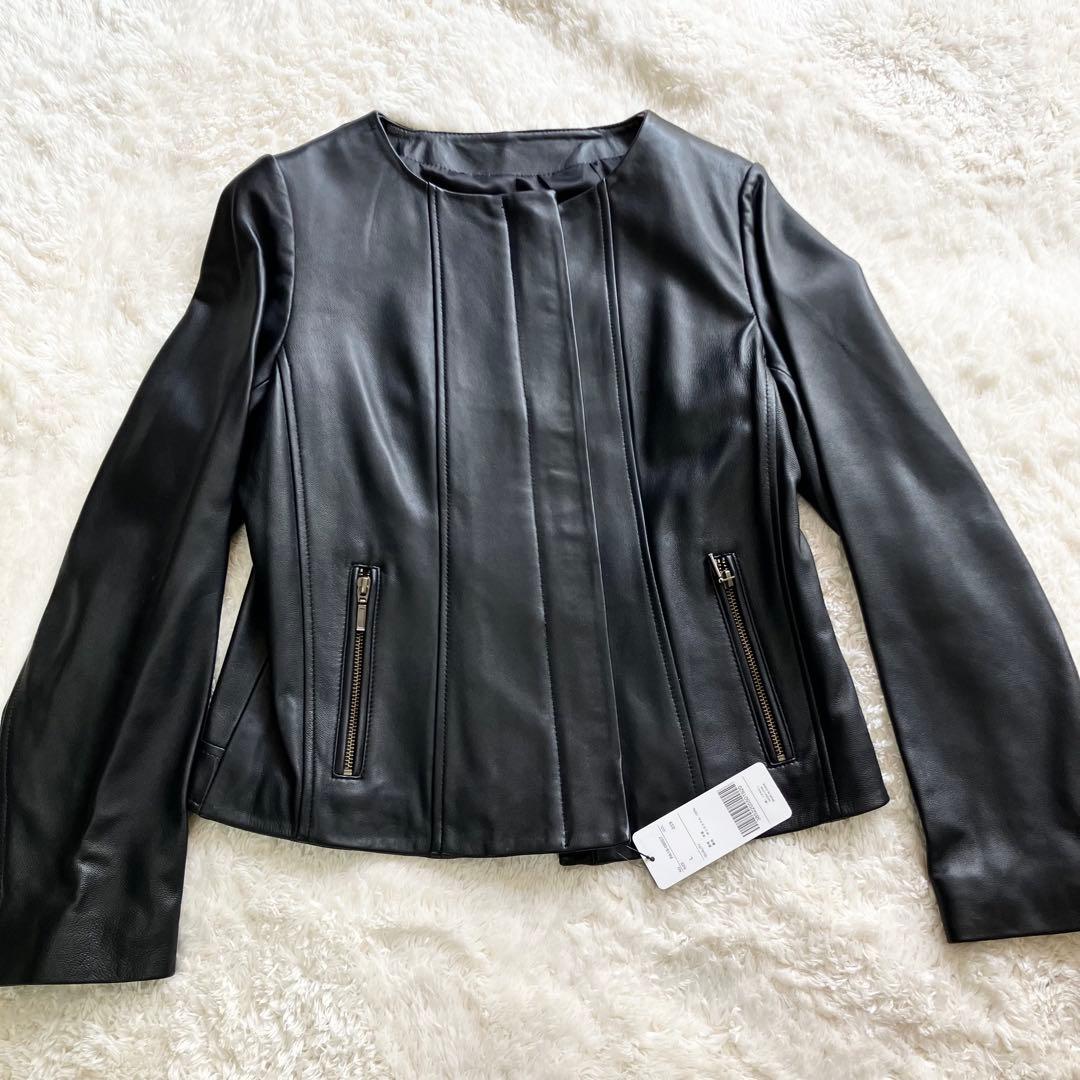 えびすさま　 【新品未使用】ポッシュアロマ　レザージャケット　シングルライダース