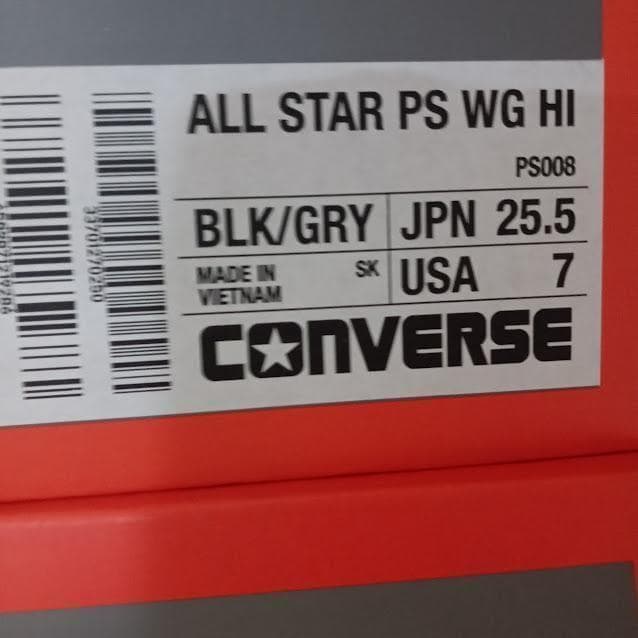 ALL STAR PS WG ワーキングシューズ 作業靴 スニーカー　安全靴