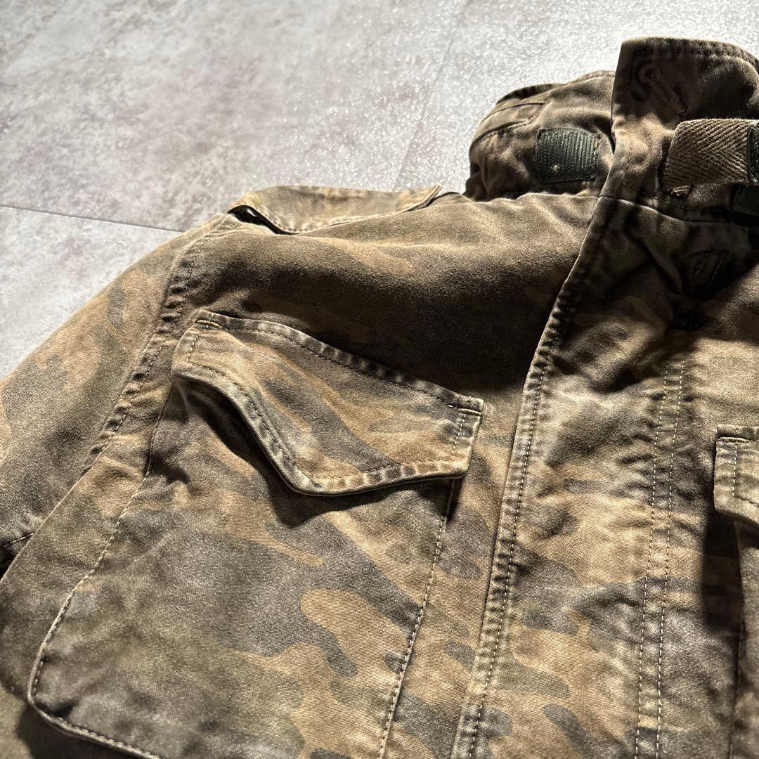 AKM COLD WEATHER jacket ライナー付き　M カモ柄m-65
