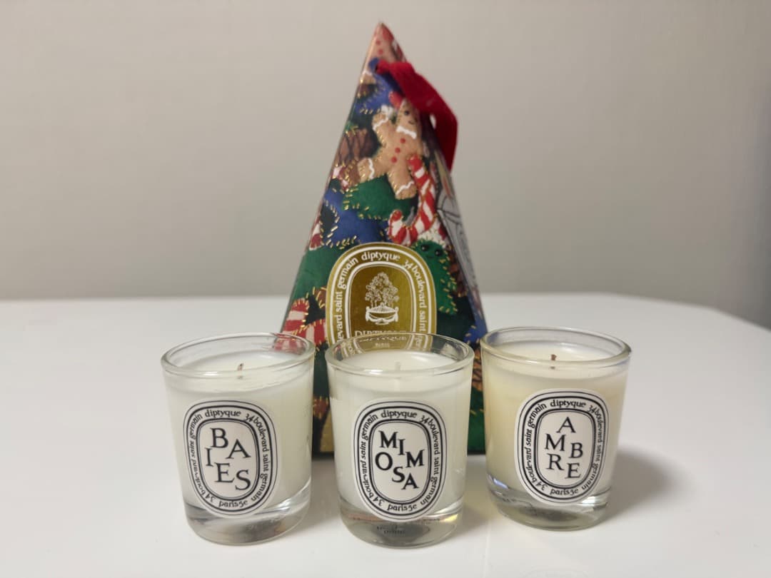 ディプティック ミニ キャンドル コフレ