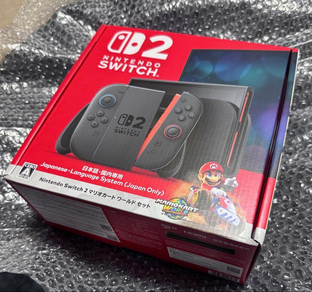 新品未開封 SWITCH 2 マリオカート ワールド セット 日本語国内専用