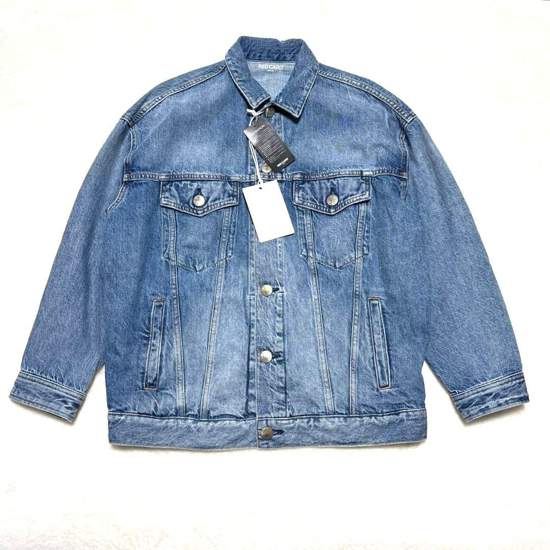 新品タグ付✨RED CARD TOKYO デニムジャケット オーバーサイズ