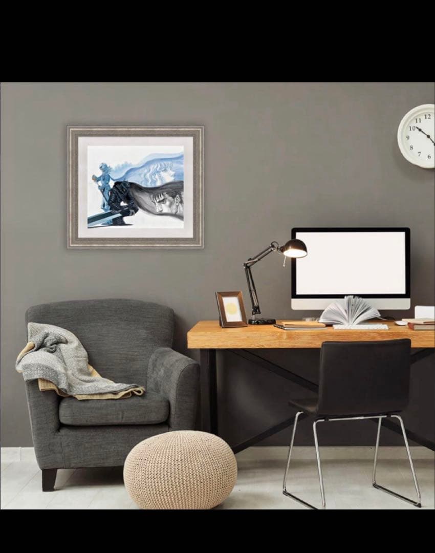 キャラファイングラフ Type F　光の鷹／狂戦士 複製原画 Berserk